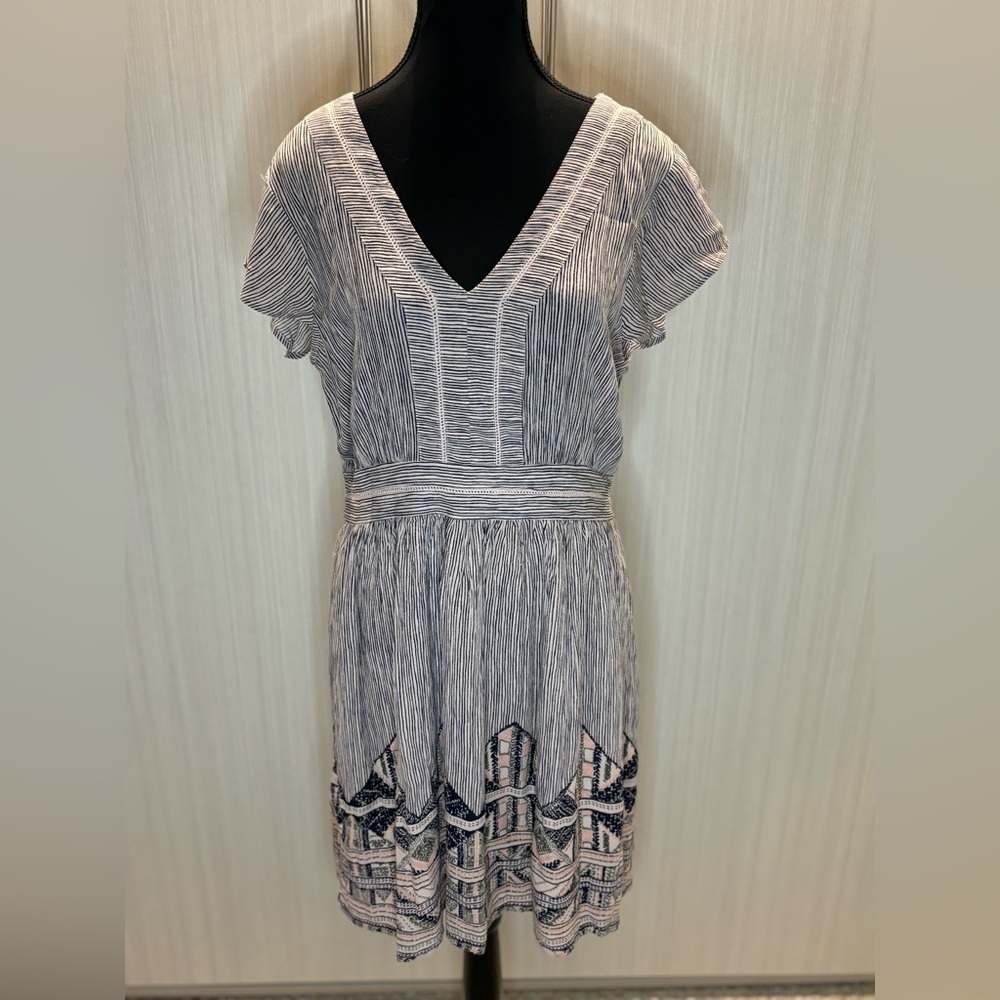 ⭐Vero Moda Black and White Midi Dress